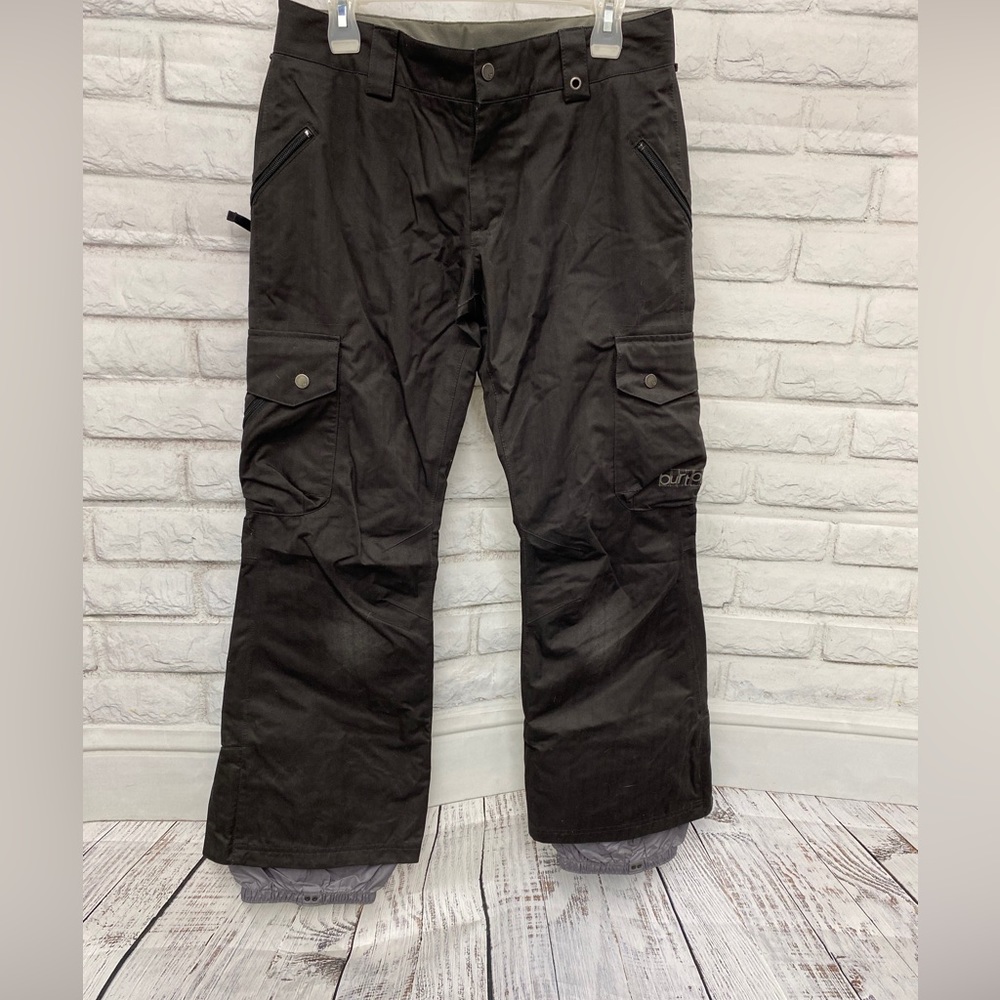 Burton Lucky Dry ride Black Snowboard Snow Pant With Vents Women's Small Winter